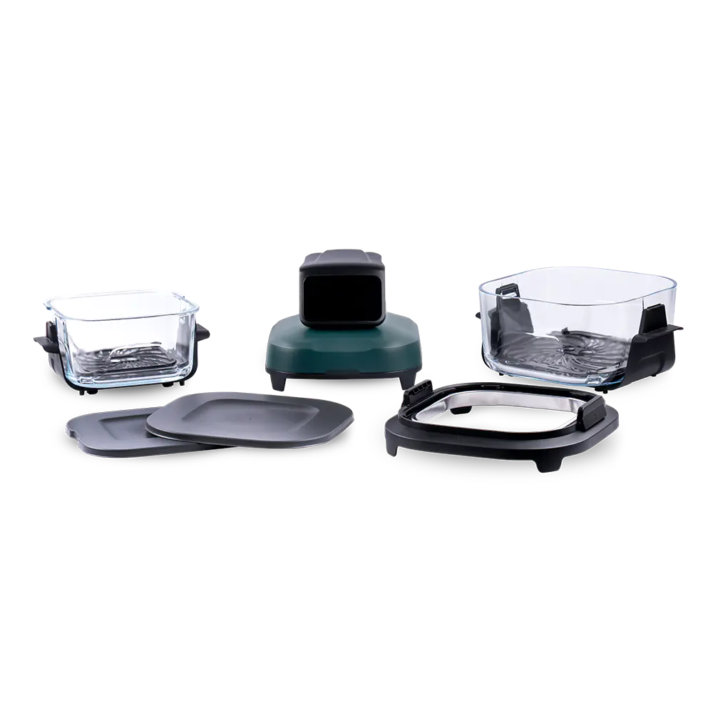 Fritadeira de ar visível 360° de alta definição