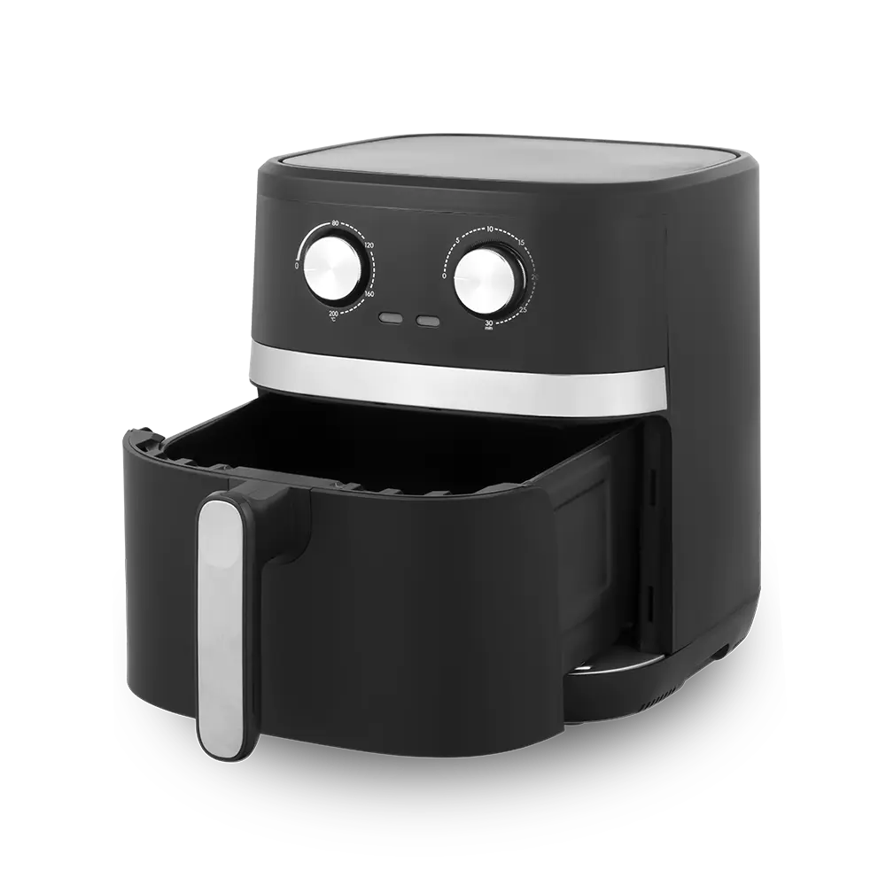 Fritadeira mecânica de ar com botão duplo